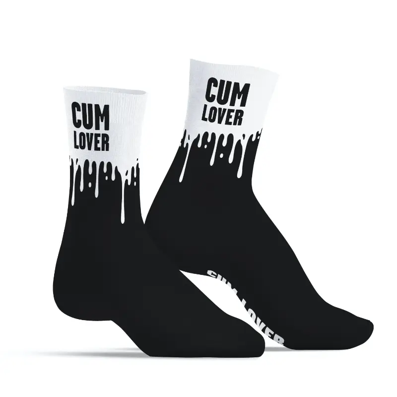[SJ49426] SNEAKXX Crew Socks - Cum Lover