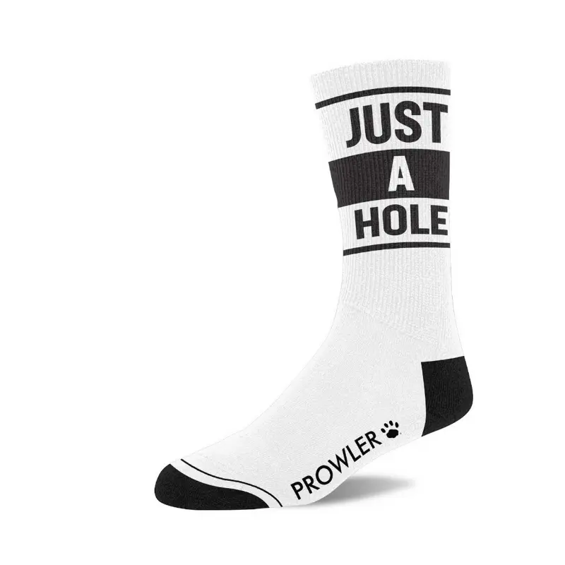 [SHPRRSOCKHOLE] PROWLER RED Just-A-Hole Socks