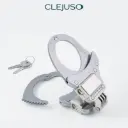 CLEJUSO 101A Hinged Handcuffs w/ Security Lock
